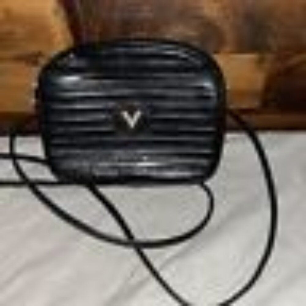 Mario Valentino Shoulder Bag V Mark Leather Authentic